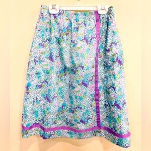 Vintage The Lilly Floral Skirt with Pockets Lilly Pulitzer